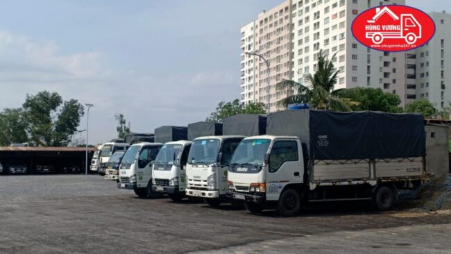 Cho thuê xe tải chở hàng tại CỤM CN TÂN ĐỊNH AN