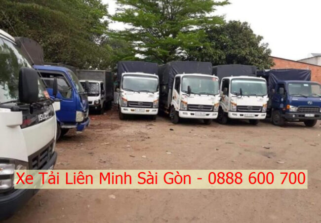 Cho thuê xe tải chở hàng Liên Minh Sài Gòn